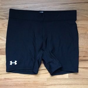 Black Under Armour Compression Shorts